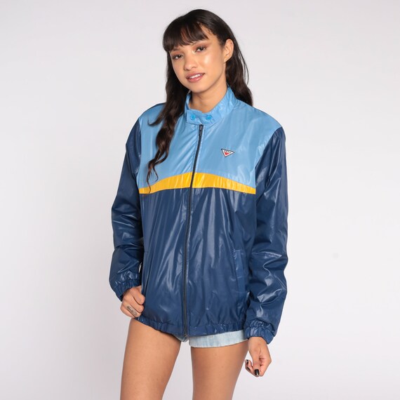 Windbreaker Jacket 80s Shiny COLOR 