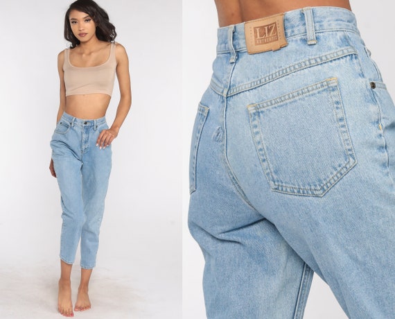 Vintage Tapered Jeans Liz Claiborne Mom 
