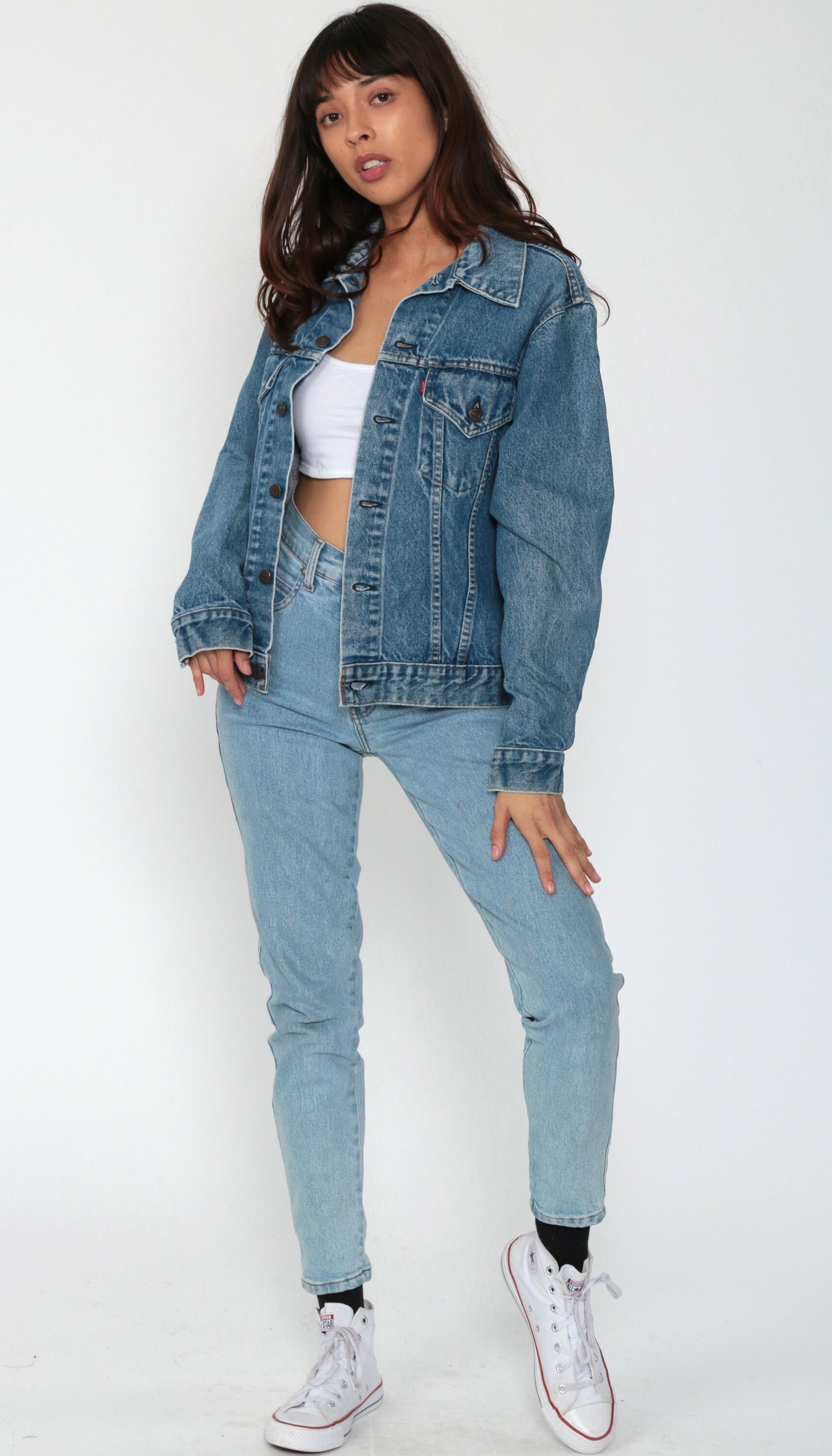 levi jean jacket plus size