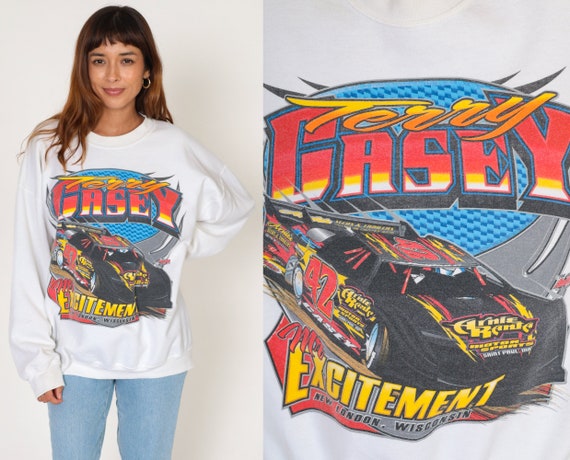 Terry Casey Sweatshirt 90s Racing Sweatshirt Mr E… - image 1