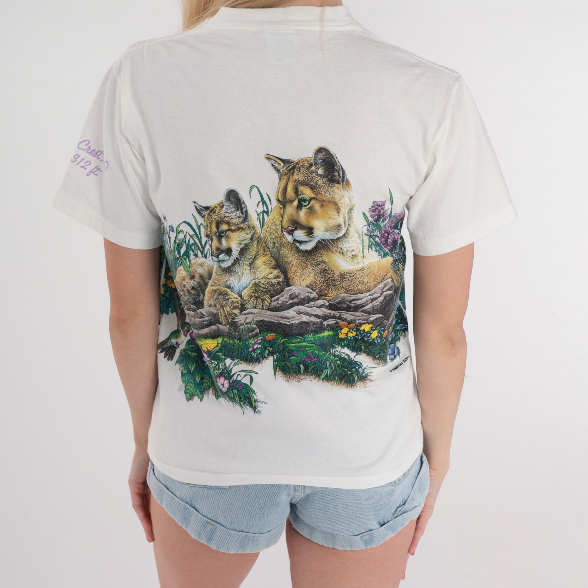 Mountain Lion Shirt 90s Monarch Crest T-Shirt Colorado Mountains ...