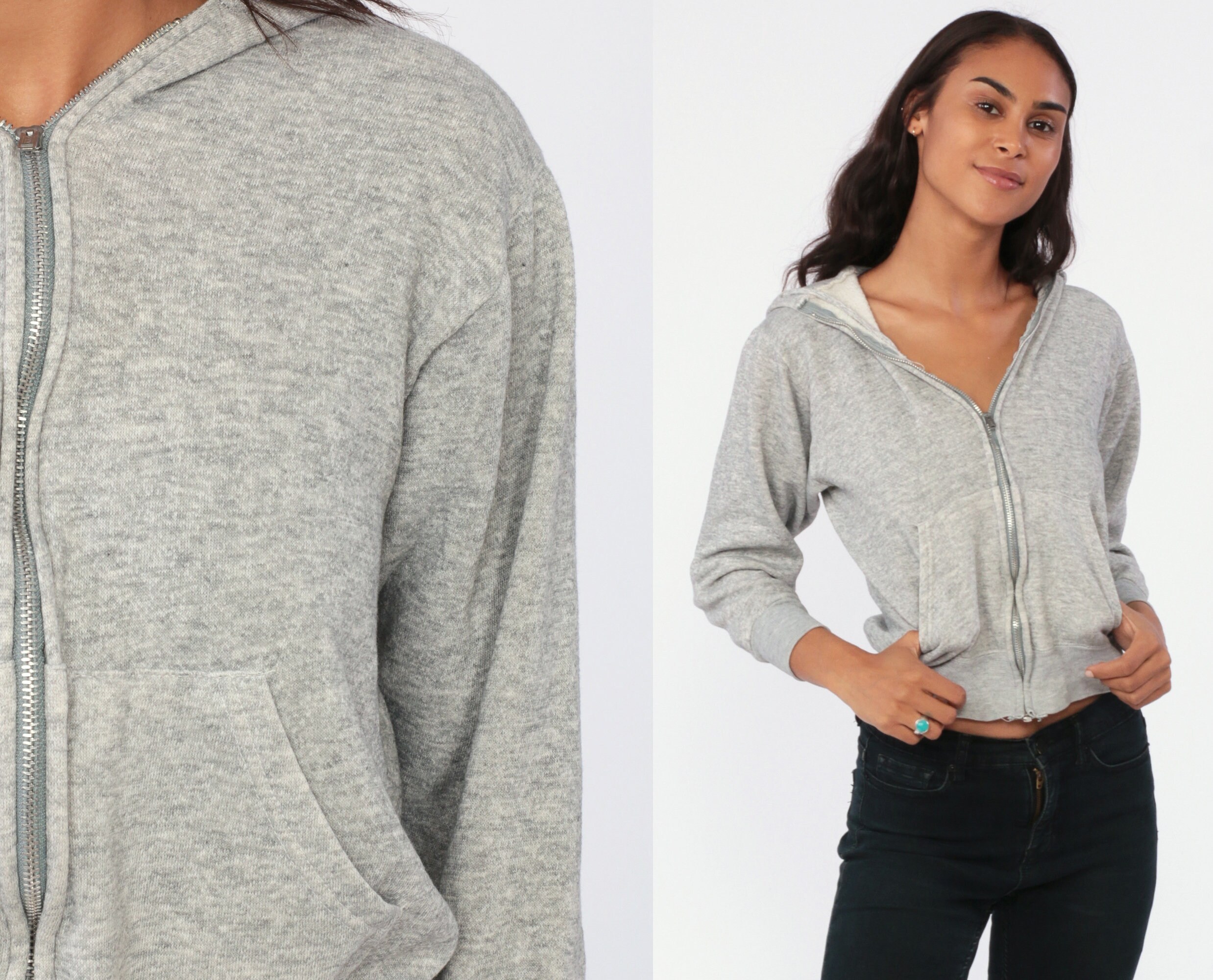 80s crop sweatshirt