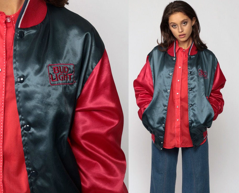 bud light bomber jacket