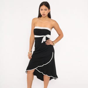 black a line dresses for women Fast Delivery Plus Size Ruffle V-Neck A-Line Floor Length Evening Dress holiday dress Size:Made to measure and flowing tulle court Lady Black Tie -