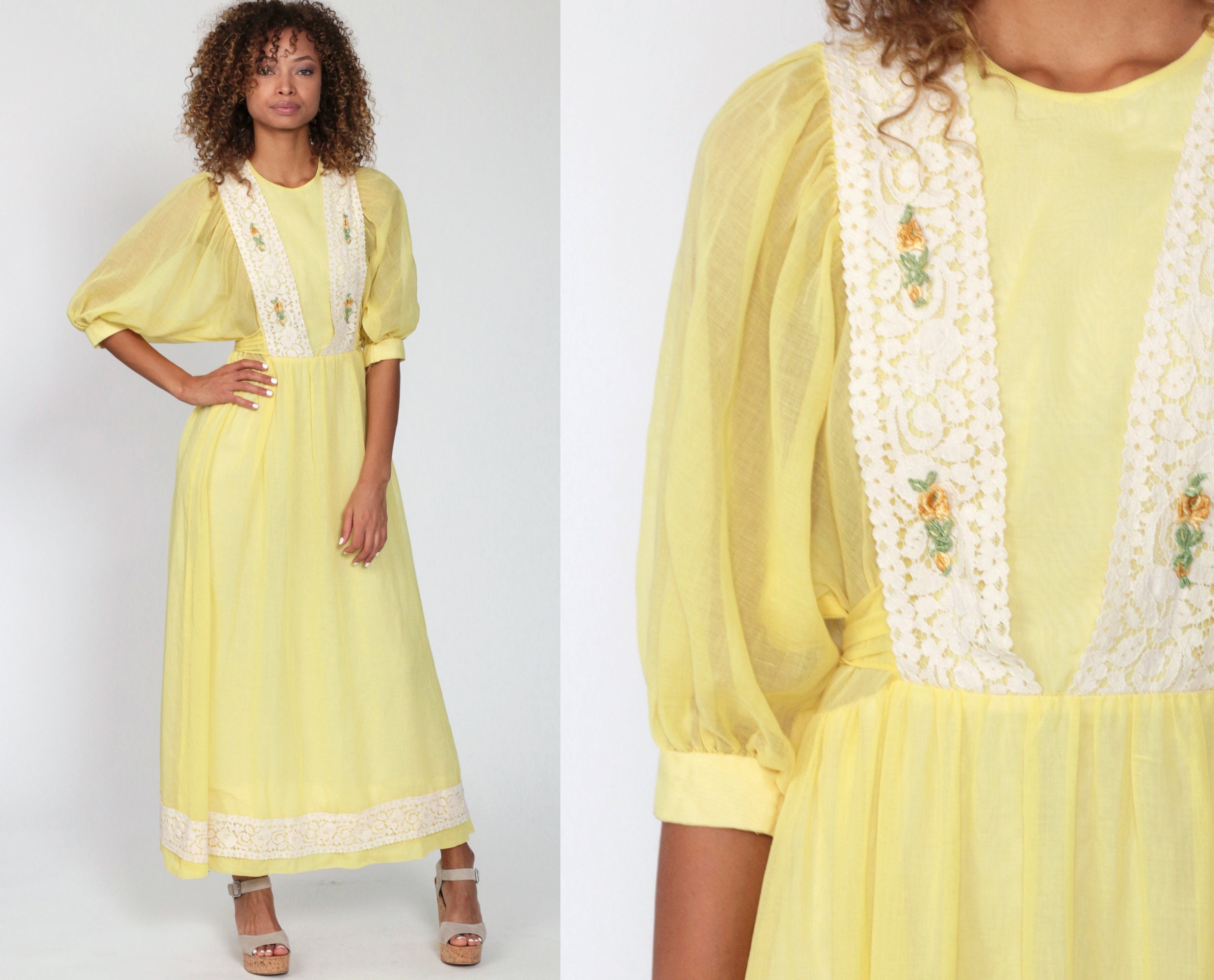 bohemian pastel dress