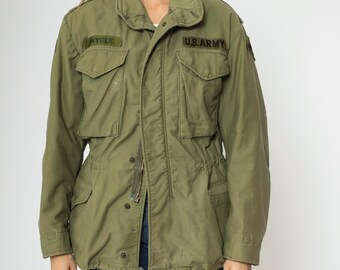 60s U.S. Army Jacket Vietnam Era M-65 Field Jacket 1st 60s U.S. Army Jacket Vietnam Era M-65 Field Jacket 1st