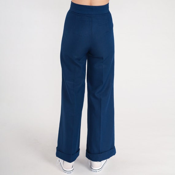 70s Bell Bottoms Pants -- Cherry Patch Boho Hippi… - image 9