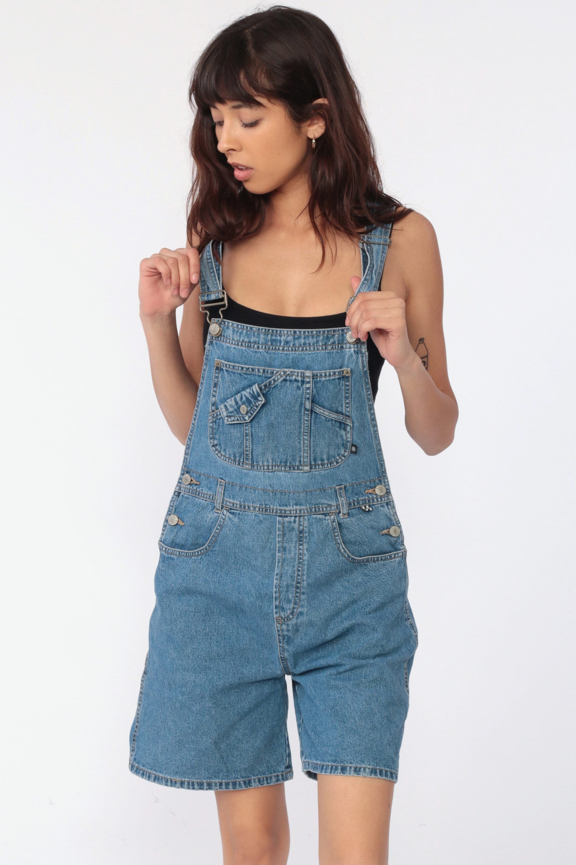 90s overall shorts