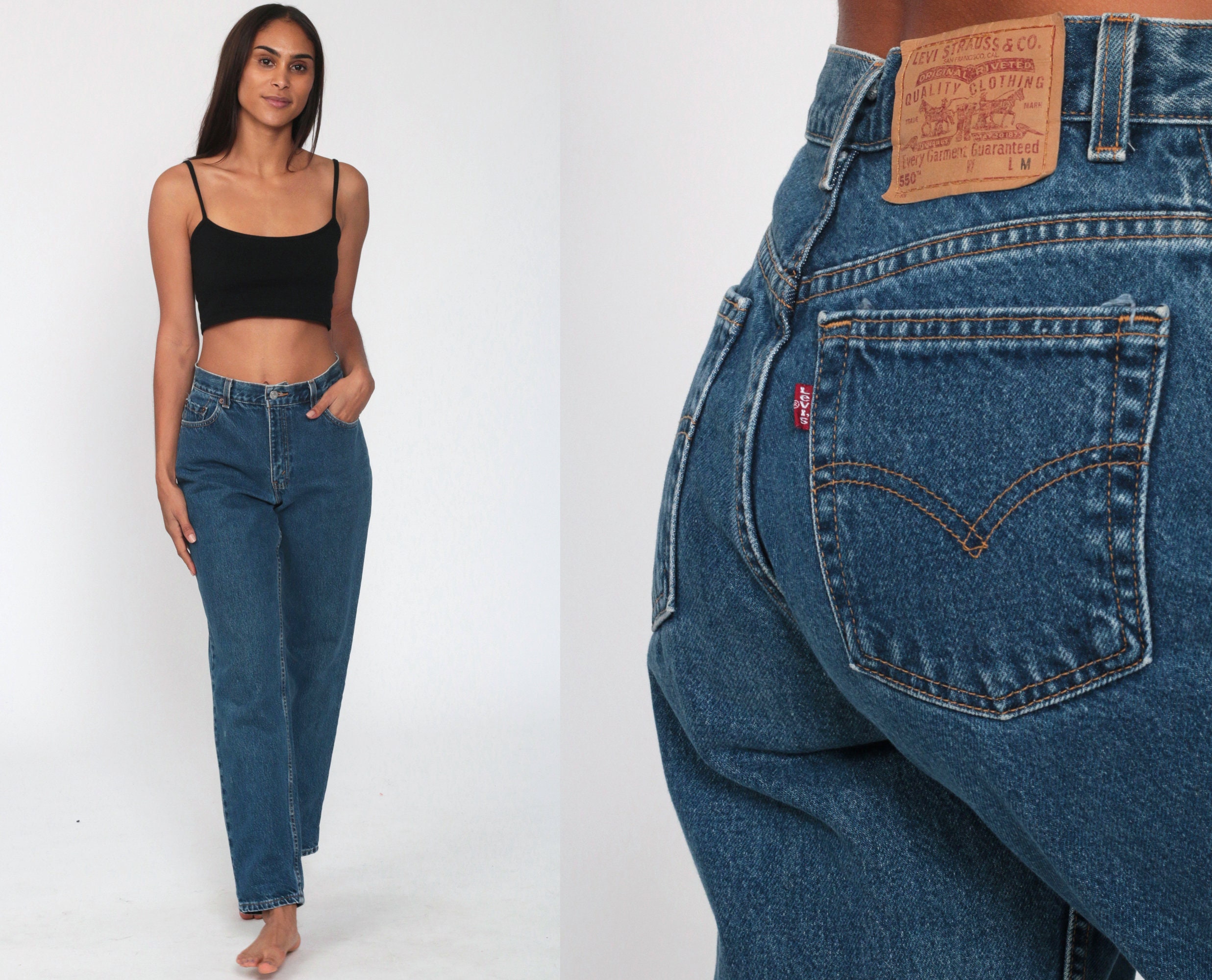 size 6 high waisted jeans