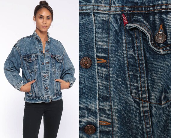 80s levi denim jacket
