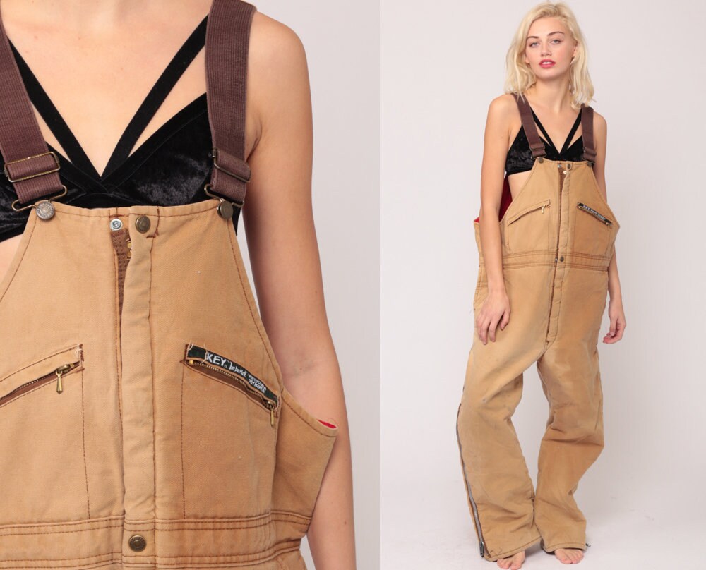 Work Overalls Mens Workwear Coveralls Baggy Pants Cargo Dungarees