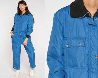 80s Puffy Snow Suit - Etsy