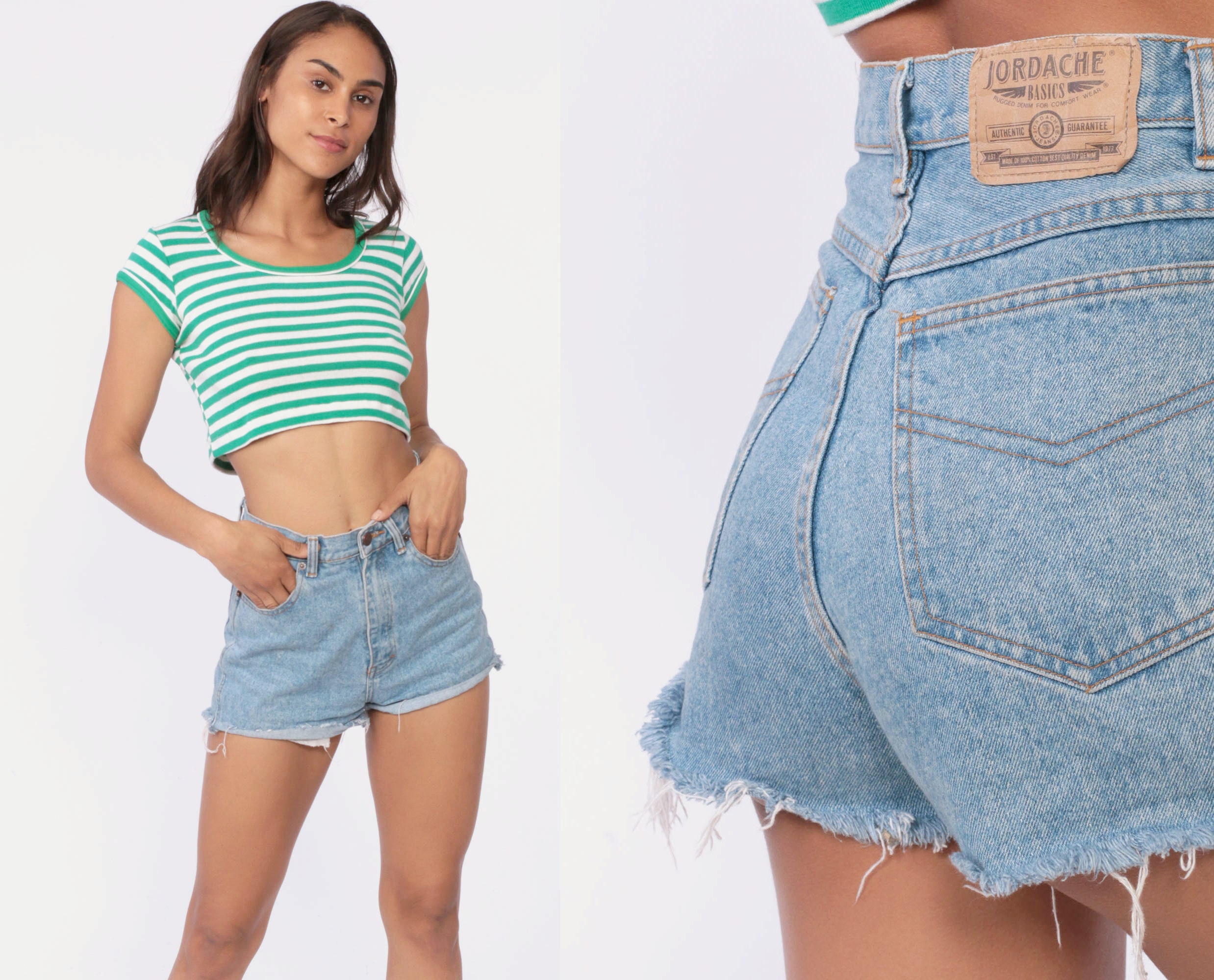 90s cut off shorts