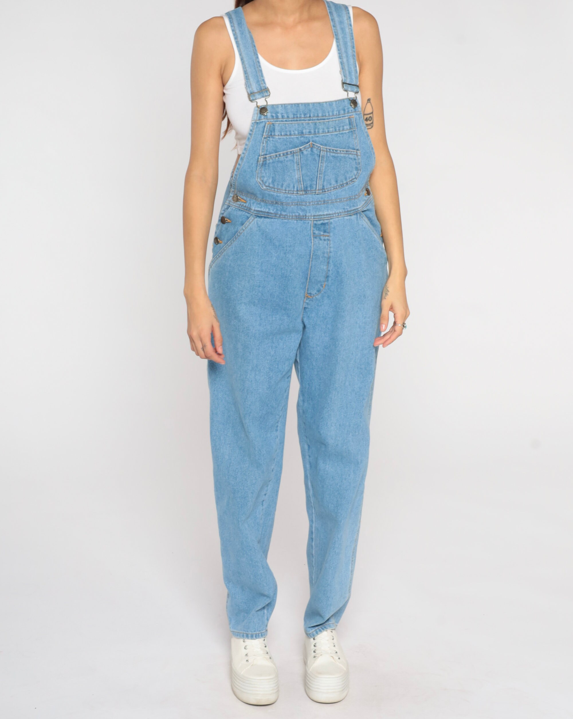 90s Denim Overalls Retro Blue Jean Overall Pants London London ...