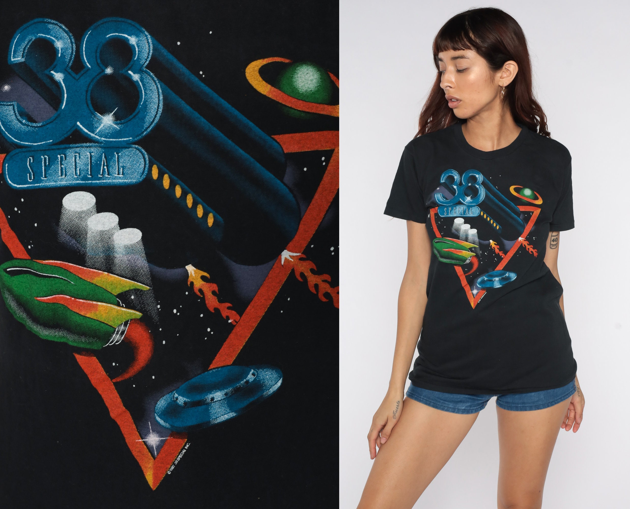 38 SPECIAL 80'sビンテージ ツアーTシャツ USA製 - Tシャツ