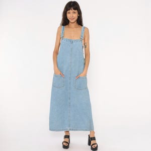 Denim Jumper Dress - Etsy Denim Jumper Dress - Etsy