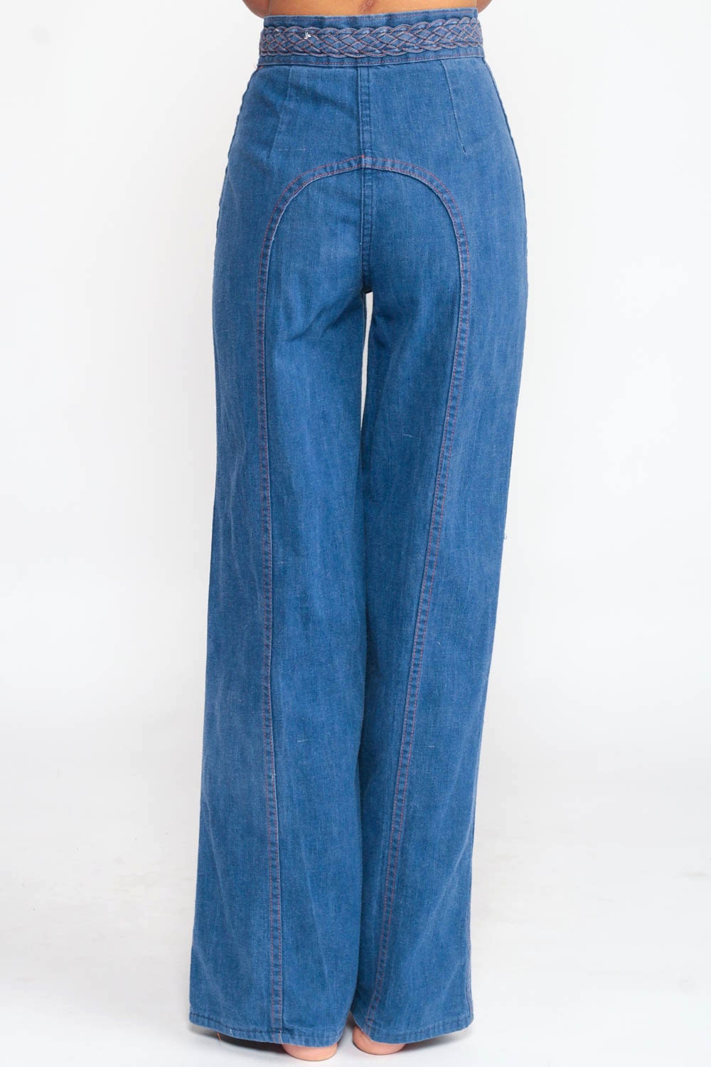 70s Jeans Saddleback Jeans Wide Leg 