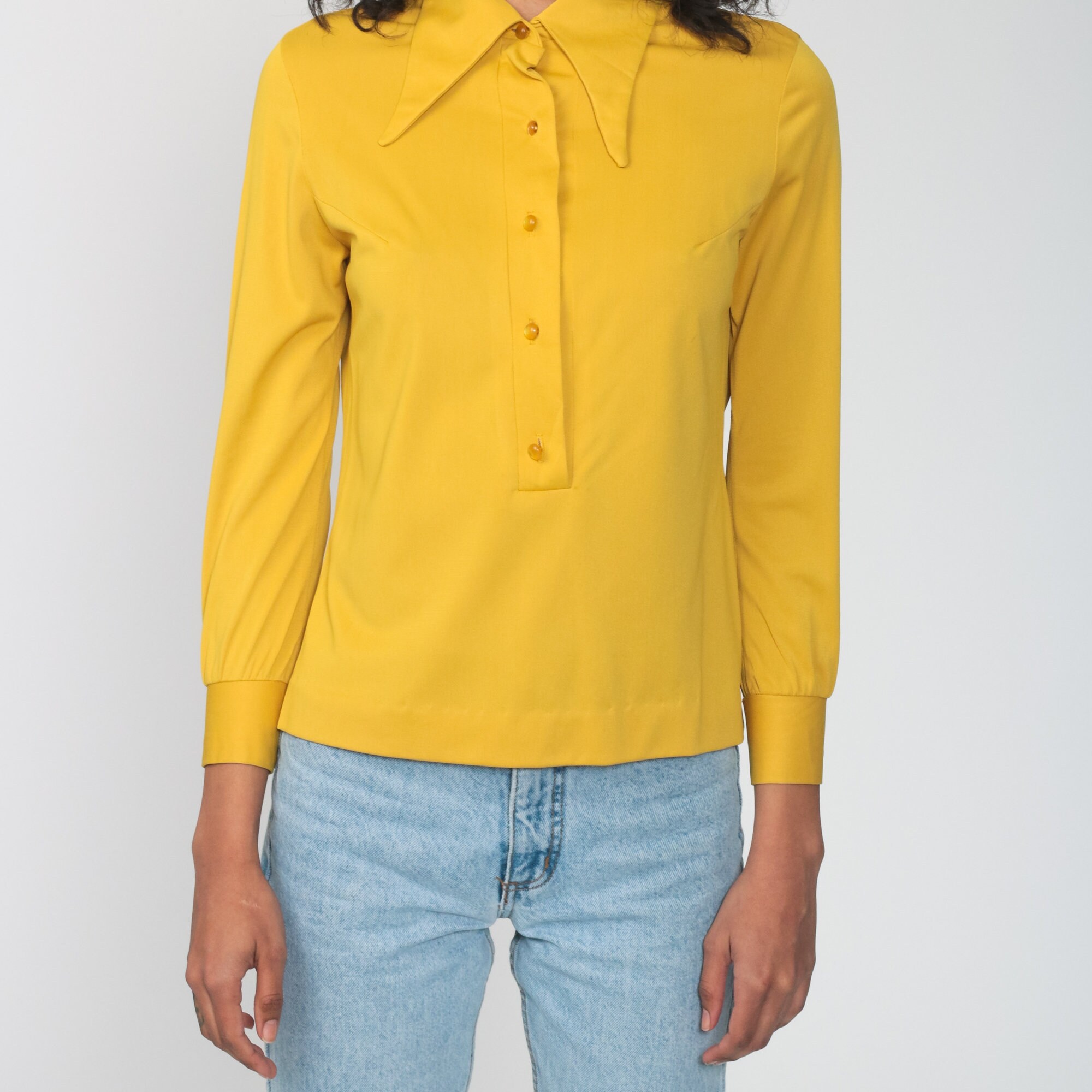 yellow 70s shirt