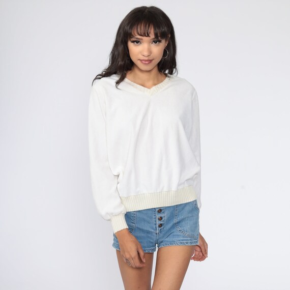 terry cloth sweater