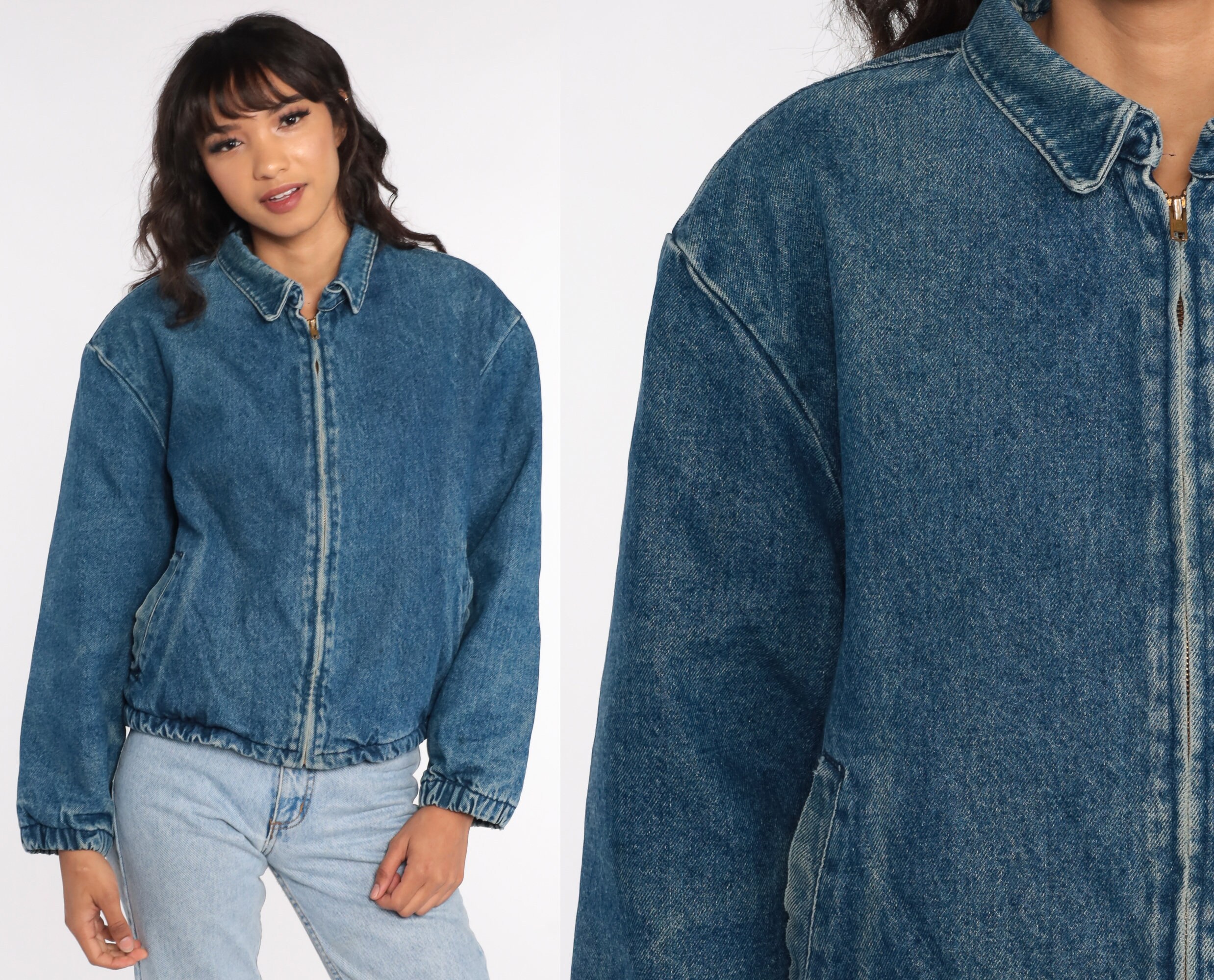 80s denim jacket