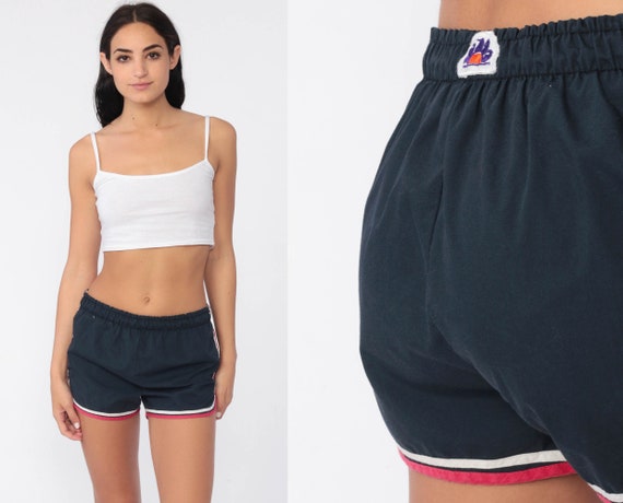 navy blue bikini shorts