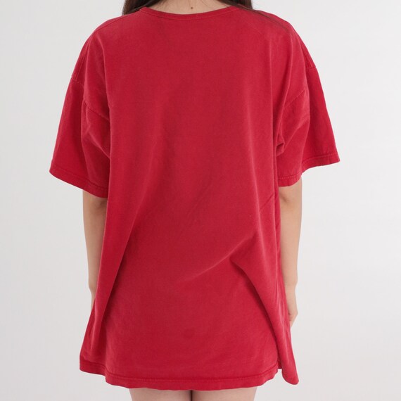 Glitter Cat T-Shirt Dress 90s Sleep Shirt Mini Re… - image 5