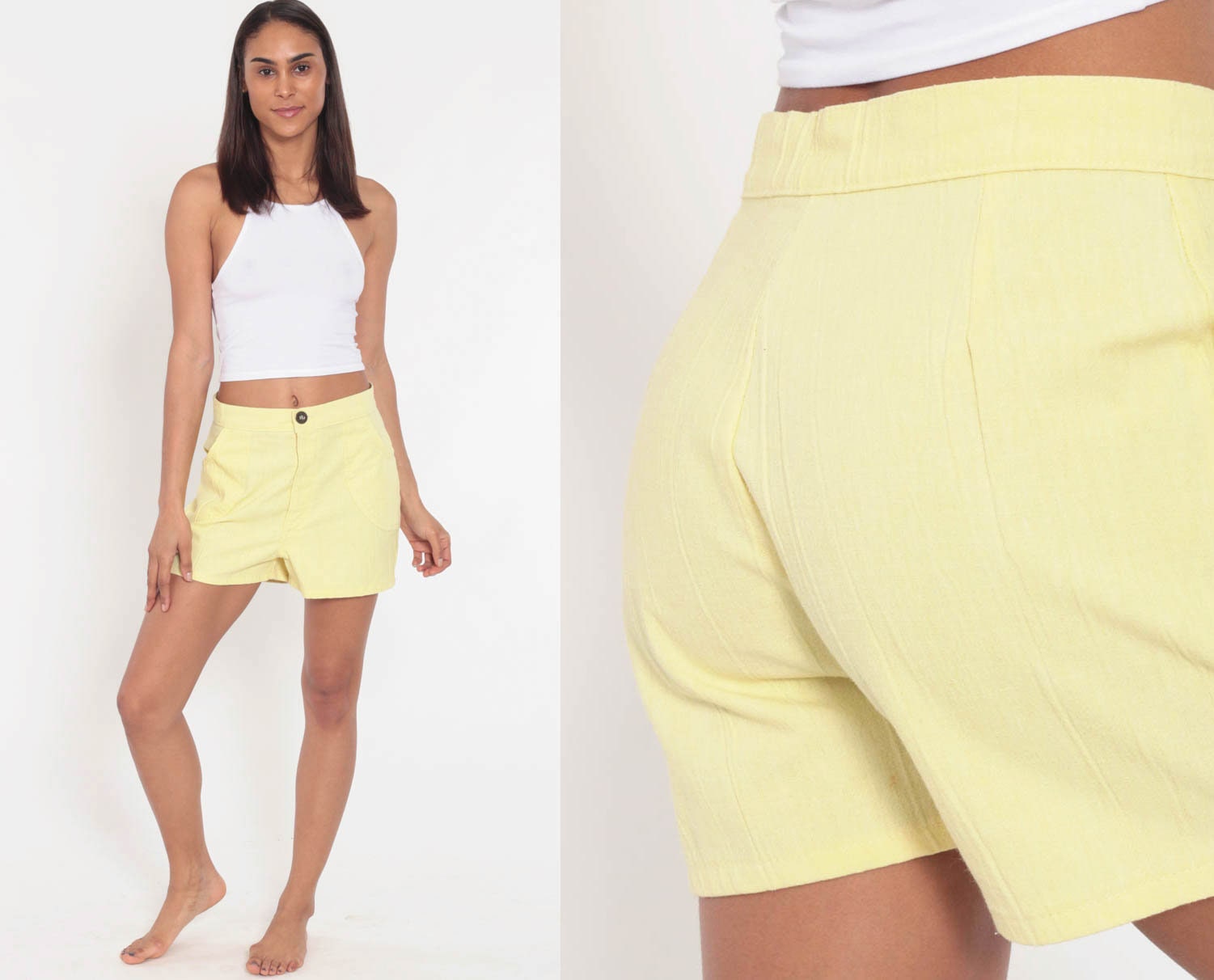 pastel high waisted shorts