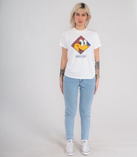 Woody Woodpecker Shirt 90s Universal Studios T-Sh… - image 3