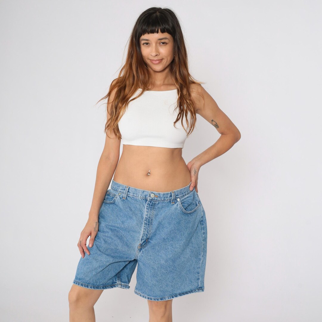 90s denim shorts main image 0