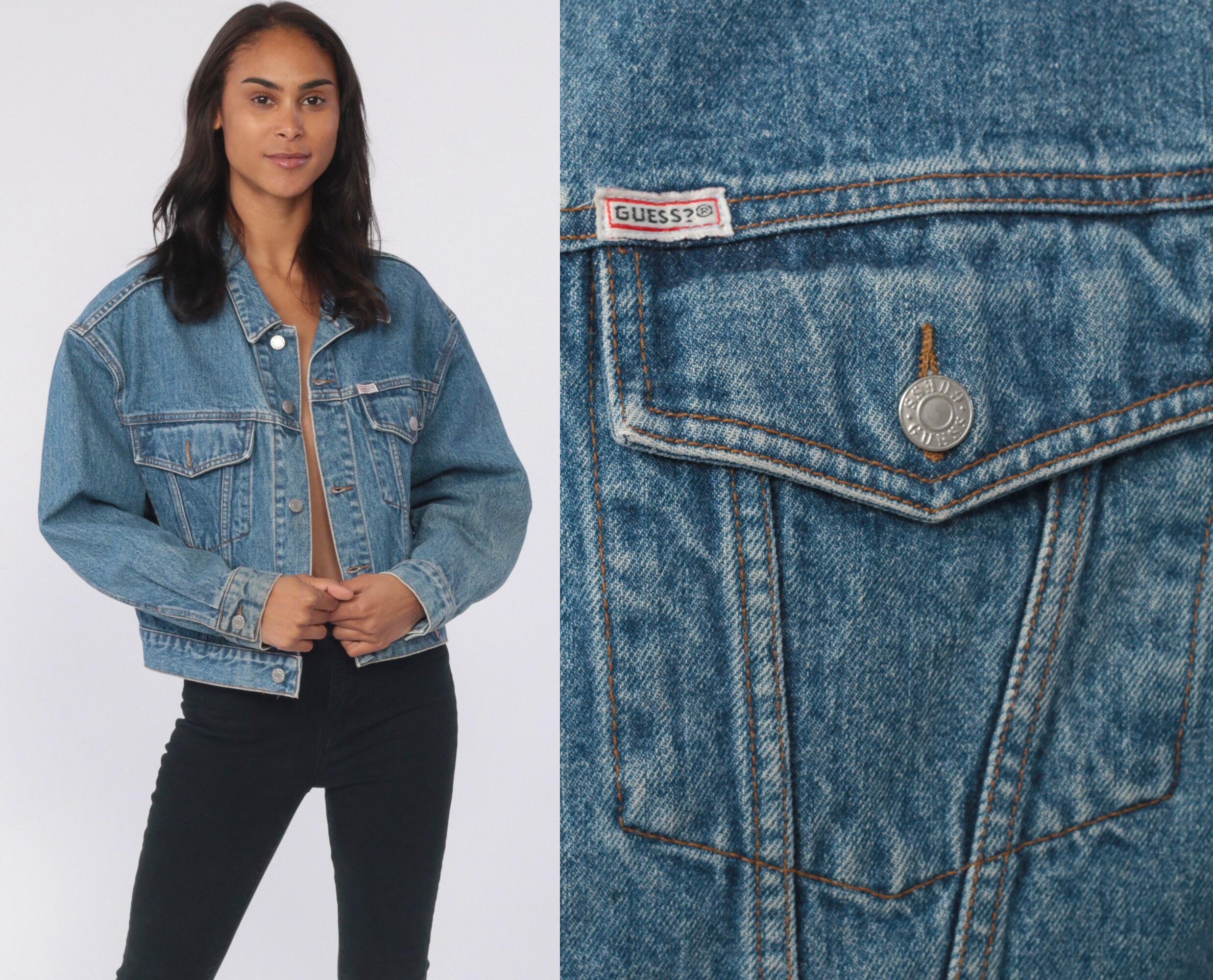 georges marciano for guess jean jacket