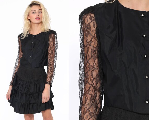 cowgirl black dress