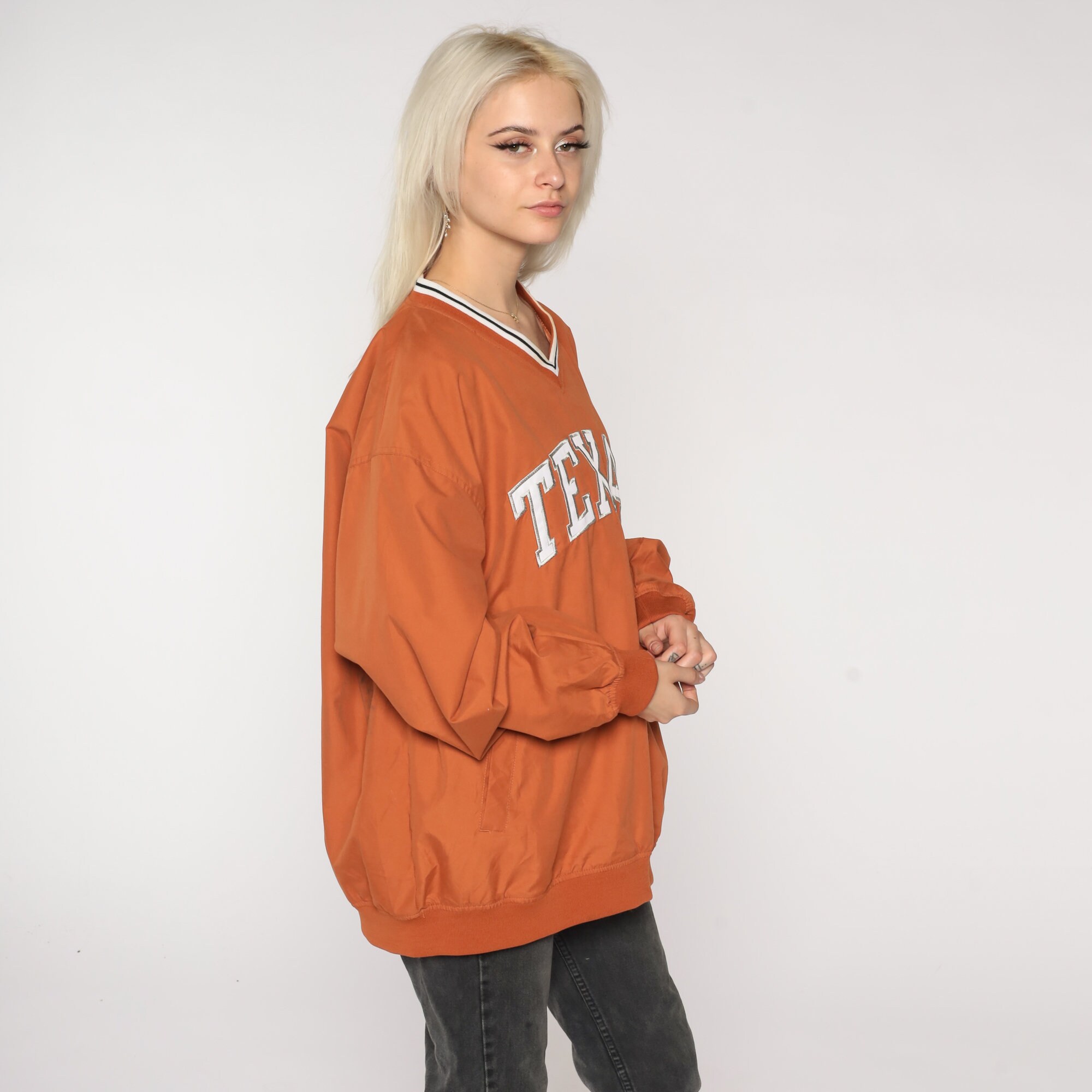 Texas Longhorns Windbreaker Jacket Y2k 