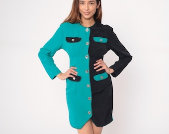 90s color block dress Color blocking in 90s dress I got tailored to look 60s : r/VintageFashion