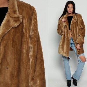 ジャケット・アウター vintage fake fur long coat vintage fake fur long coat