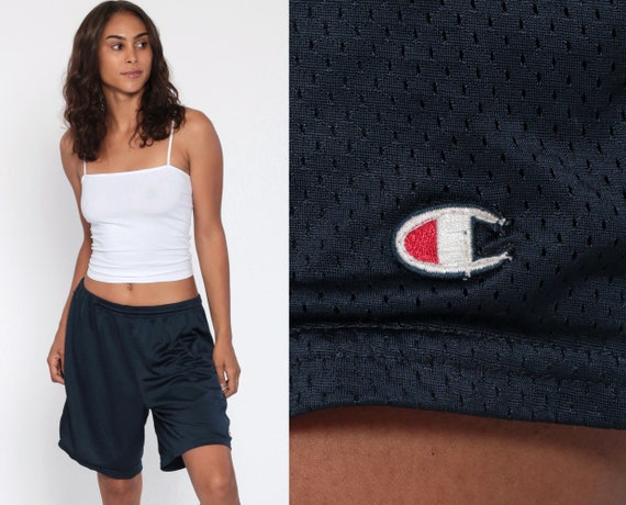 Champion Shorts 90s Navy Basketball Shorts Blue St