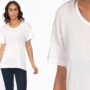 T Shirt 90s Tee Shirt Plain Tshirt 