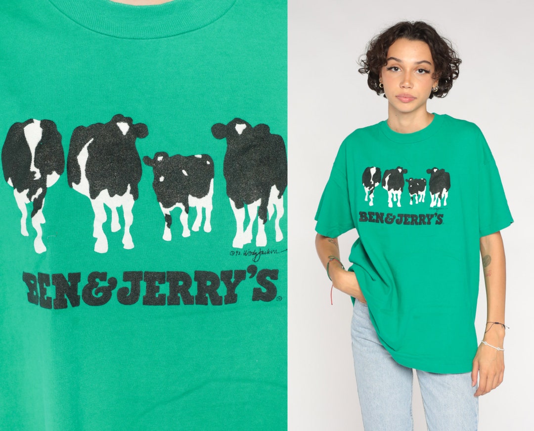 Ben and Jerry's Shirt 90s Retro Ice Cream T-shirt Vermonts - Etsy UK
