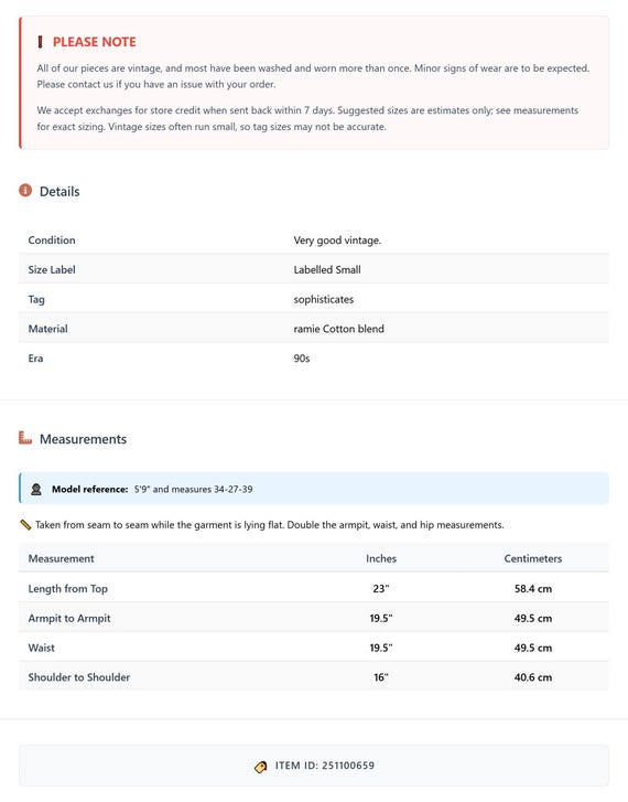 90s Patchwork Vest Granny Square Colorful Multico… - image 8