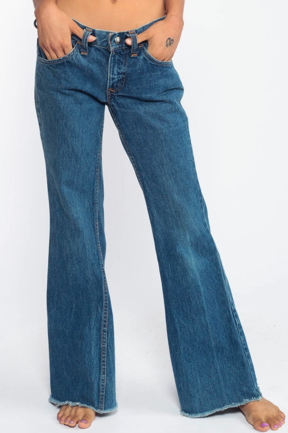 levi's 1974 bell bottom jeans