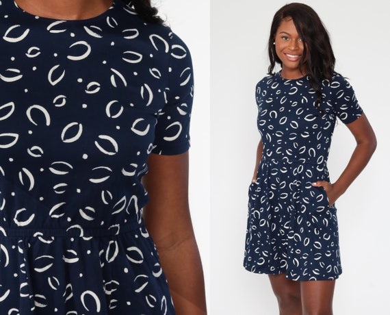 Petite robe bleu marine best sale
