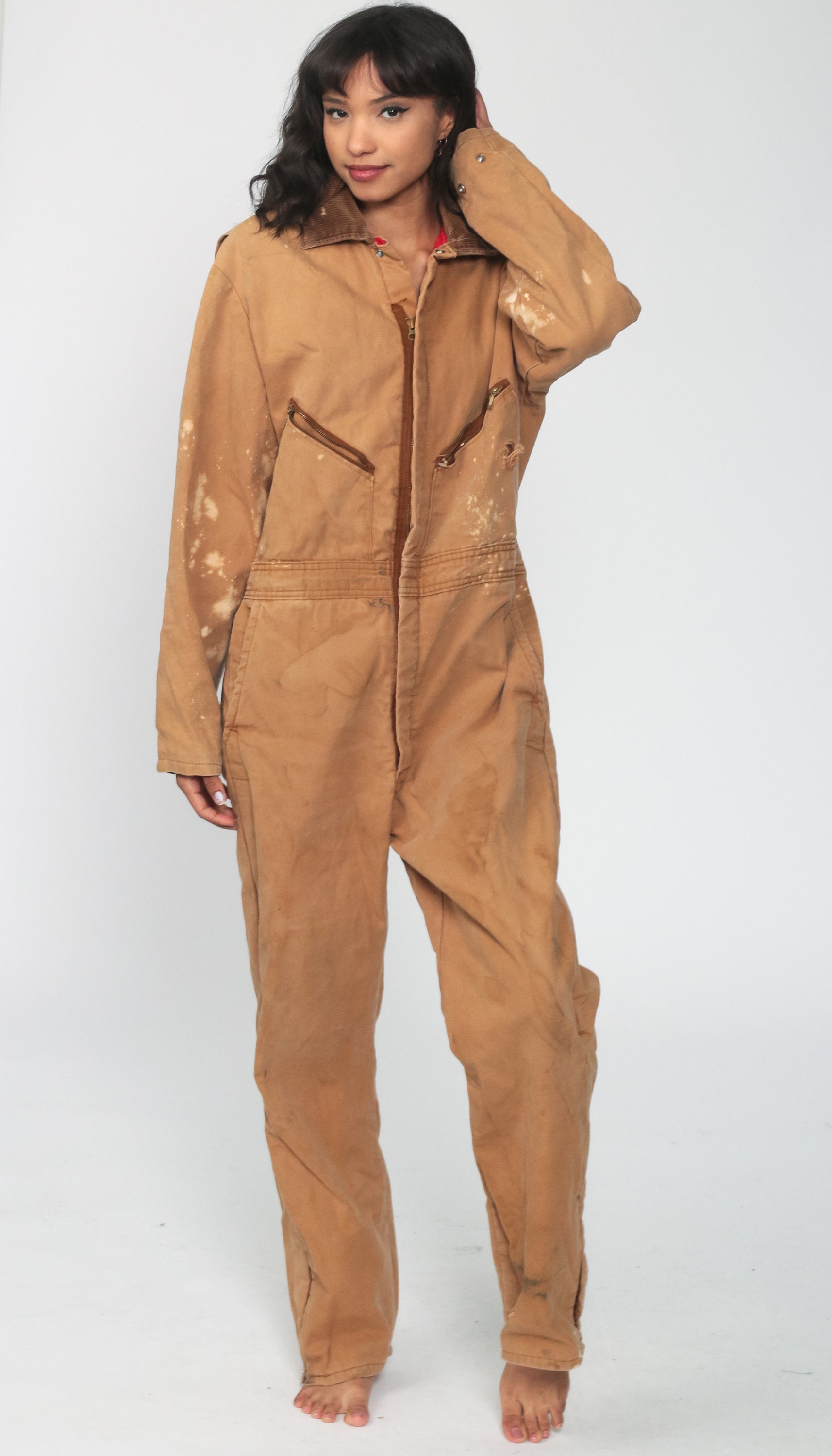 velour jumpsuit 90s