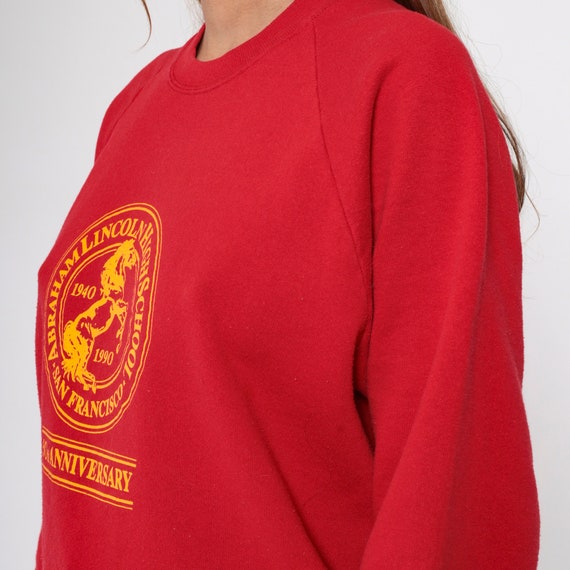 Abraham Lincoln High School Sweatshirt 1990 50th … - image 7