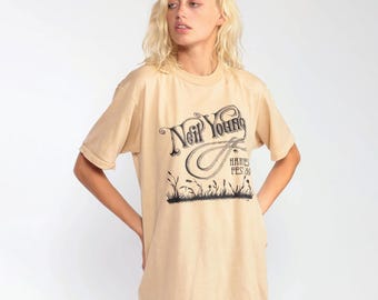 1985 NEIL YOUNG Vintage Rare Concert 1980's 80's Usa Tour Garage