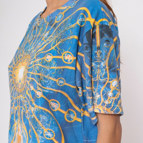 Alex Grey Art Shirt 90s Crystal Tara In Visions M… - image 7