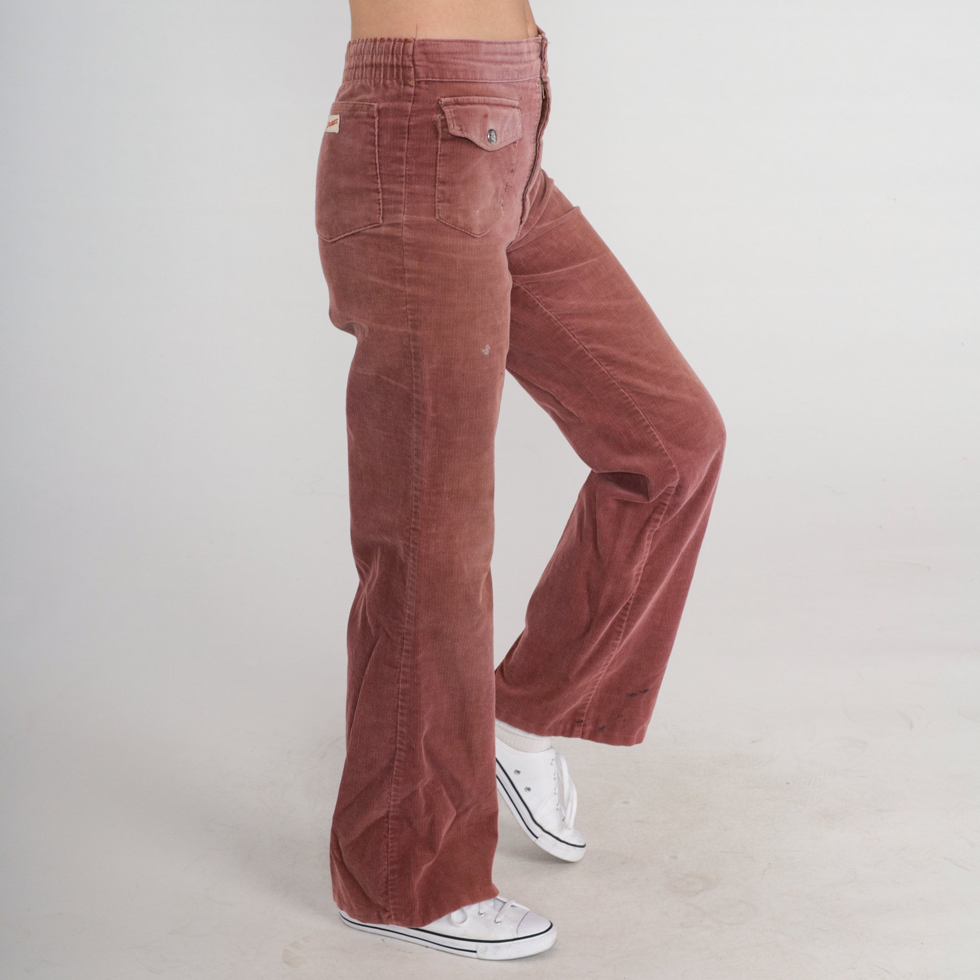 Vintage Stubbies Pants 70s 80s Brown Corduroy Pants Straight Vintage Stubbies Pants 70s 80s Brown Corduroy Pants Straight