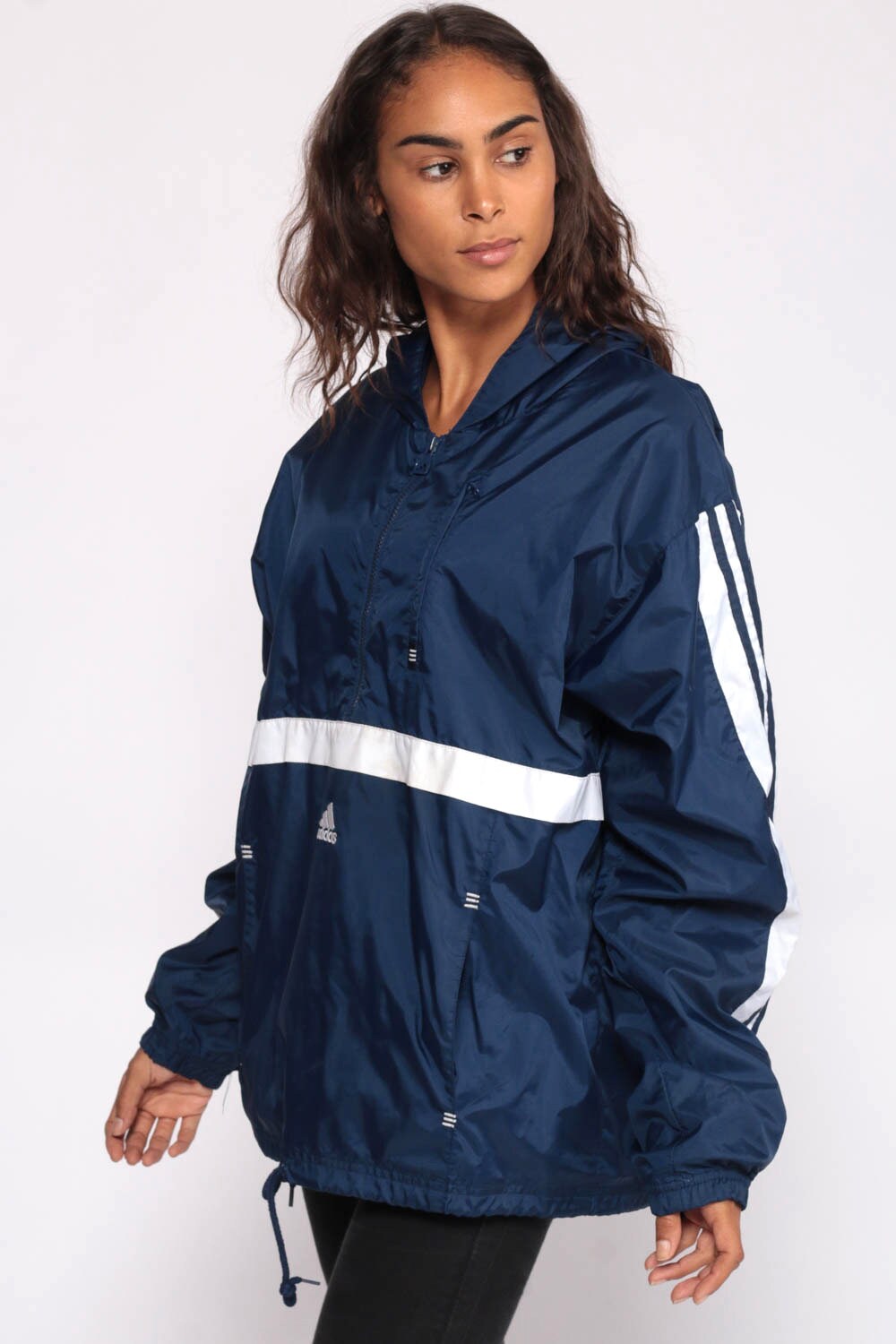 vintage windbreaker with hood