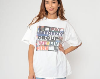 Vintage Pat Metheny Group Speaking of Now World Tour Tee Shirt