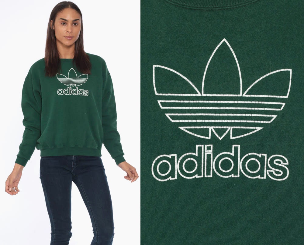 90s old school adidas sweatshirt
