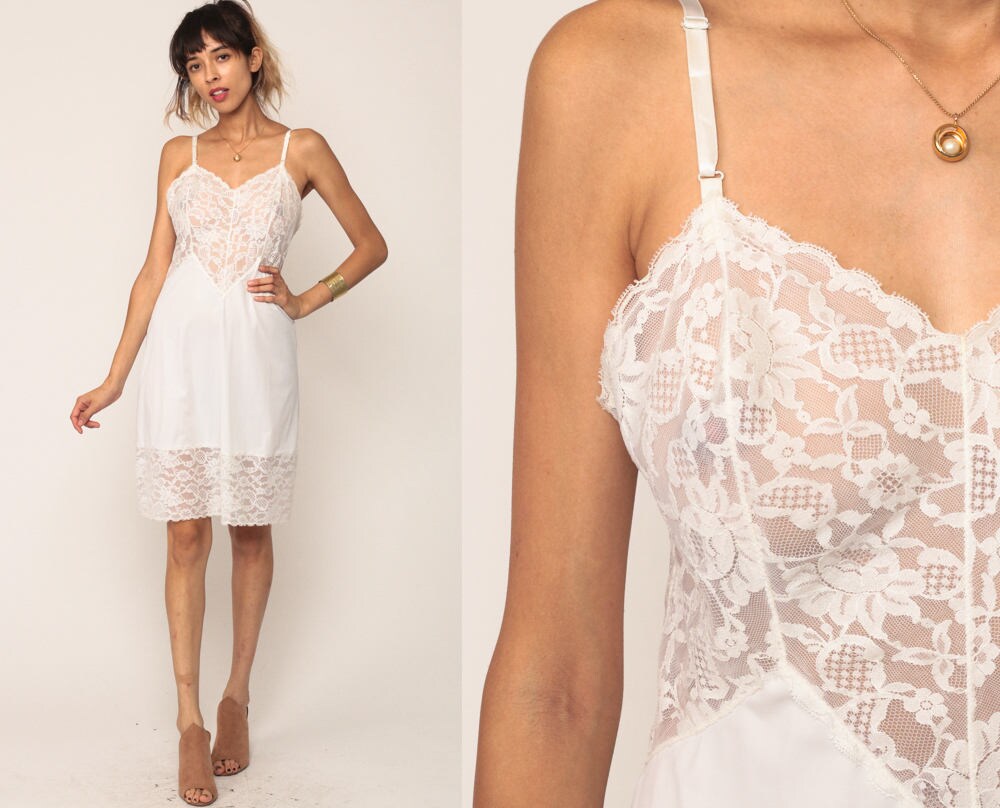 sheer midi slip