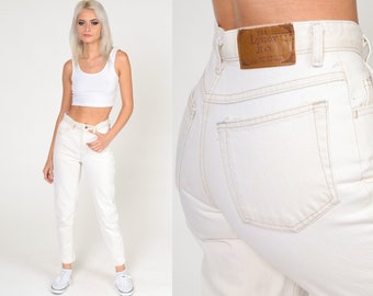 White Skinny Jeans Y2k The London Jean Mid Rise Pants Tight Slim Tapered Leg Vintage 00s Extra Small xs 00